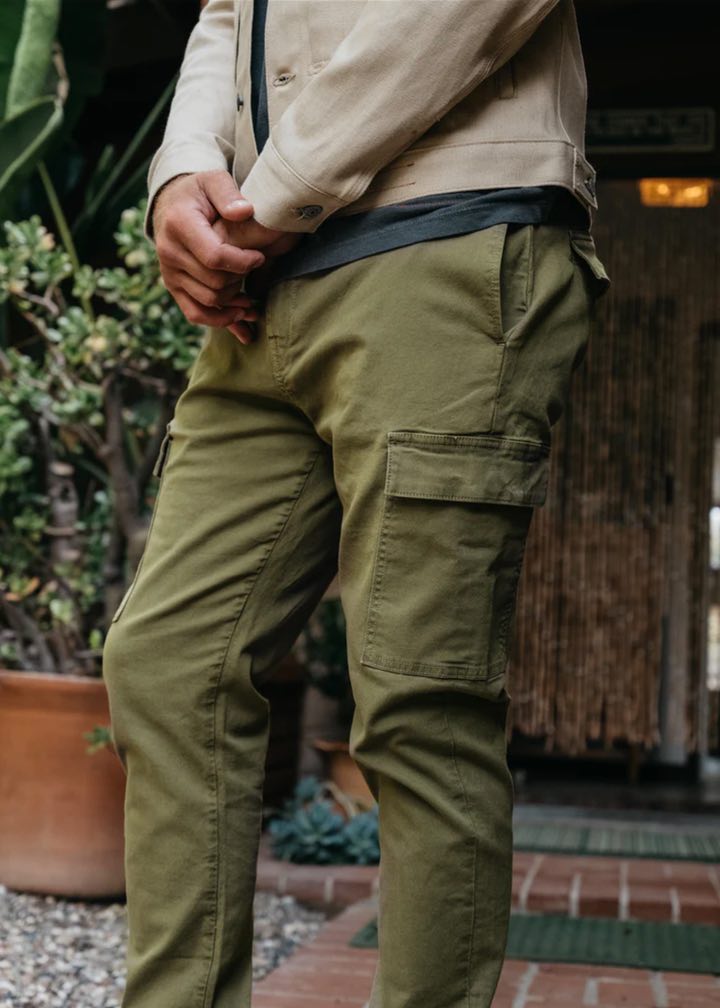 Men's Olive Green Dress Pants | Shop Online – Paul Fredrick